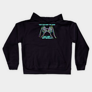 They Can Nerf The Game But Not My Skills Kids Hoodie